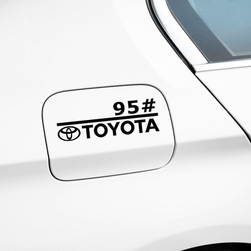 Toyota Corolla Leiling RAV4 Camry AVALON Fuel Cap Car Sticker 92 95 ...