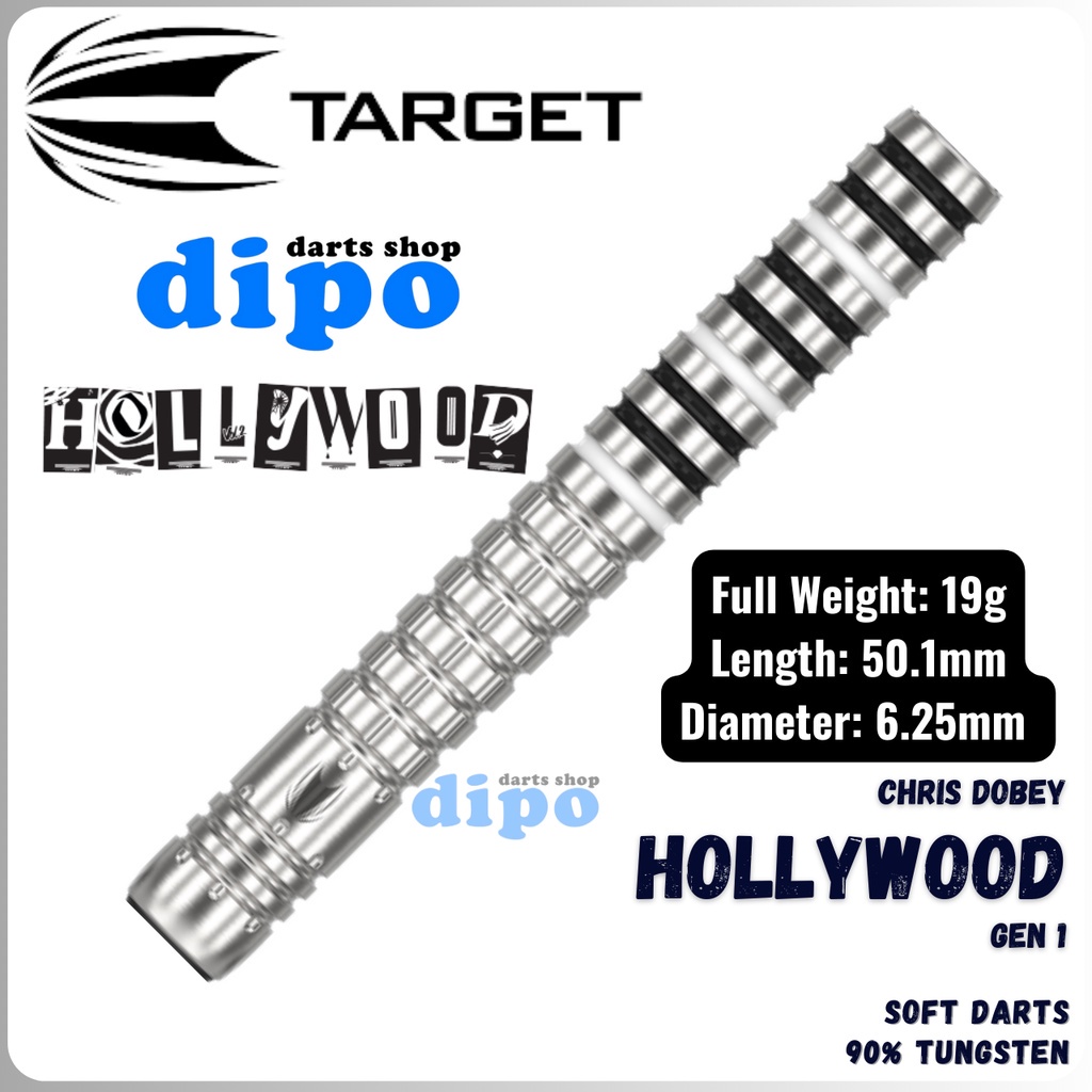 Target Darts Bolide 90% Tungsten Swiss Point Steel Tip Darts Set