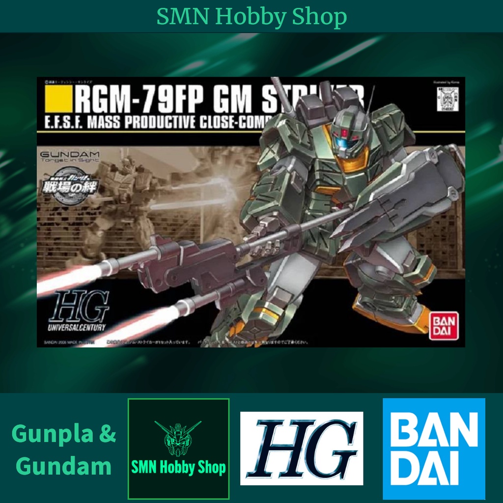 HG 1/144 RGM-79FP GM Striker 072 Gunpla Gundam Toys Plastic Model Kit ...