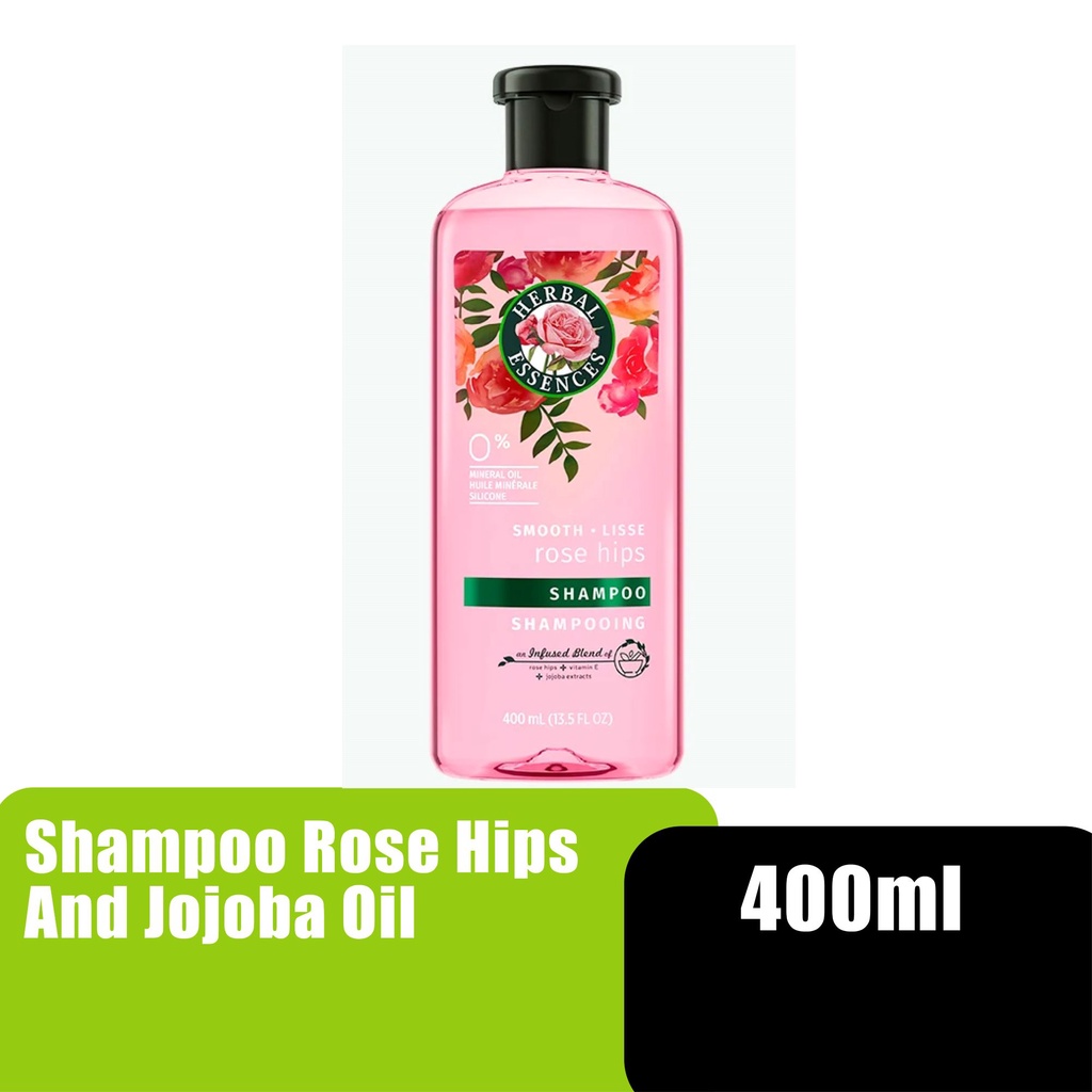 HERBAL ESSENCES SHAMPOO 400ML ROSEHIP & JOJOBA OIL Shopee Malaysia