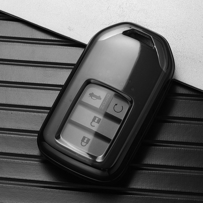 New Soft TPU Car Remote Key Case Cover Shell Fob for Honda Vezel City ...