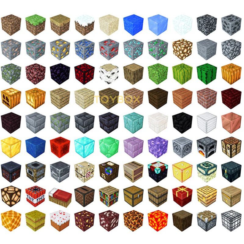 40kinds New Magnetic Building Blocks Cube My World Model Set Magnet ...