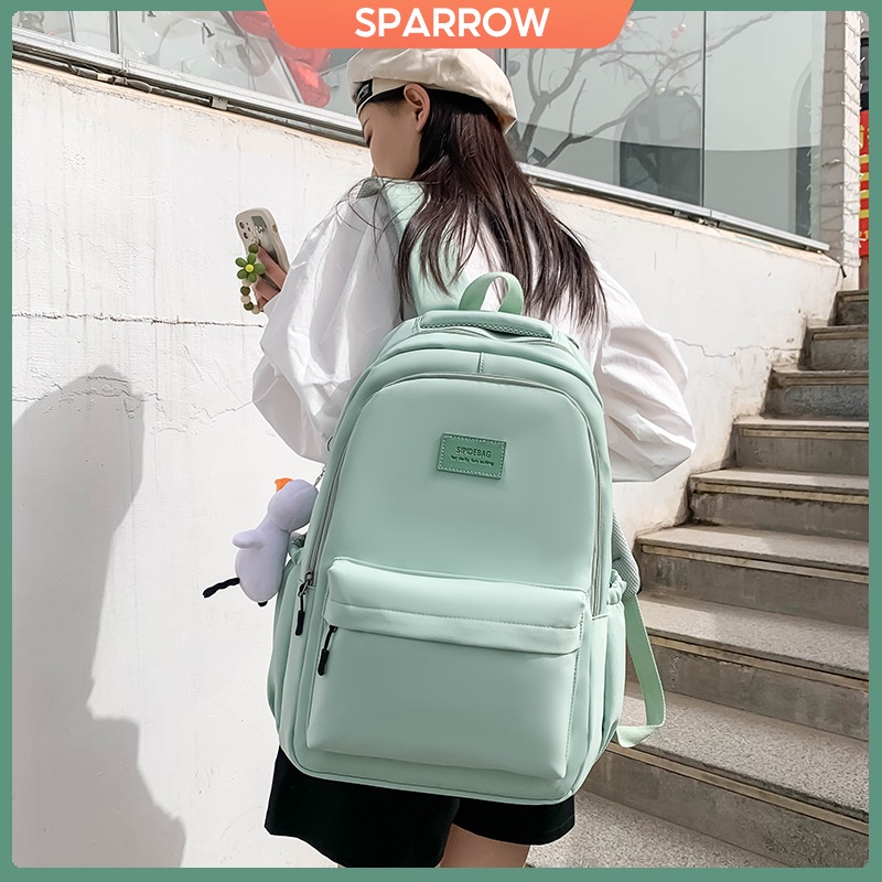 [Ready Stock]School bag korean style school bagpack women travel bag ...