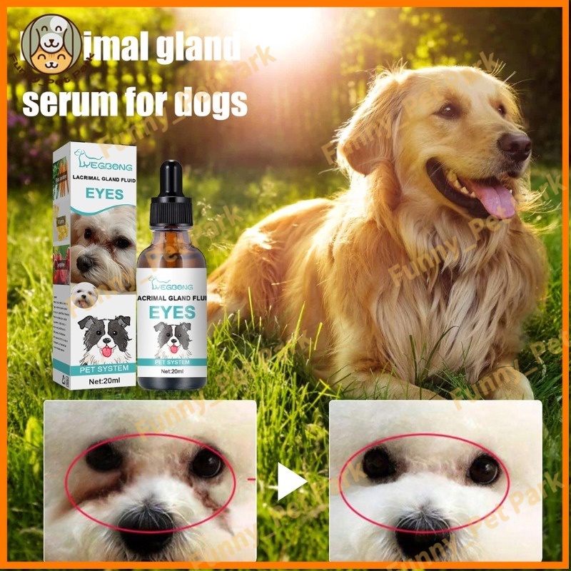 Pet Tear Stain Liquid Essence for Dogs and Cats External Eye Gunk