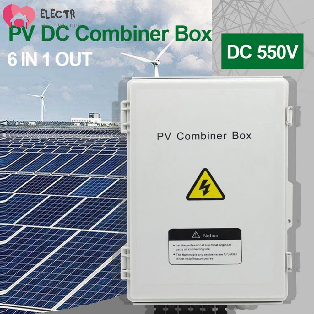 PV Combiner Box Distribution Box For Solar System Kit Discharge ...