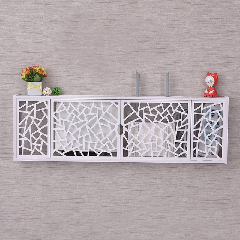 Carved modern simple multifunctional set top box router storage cover ...