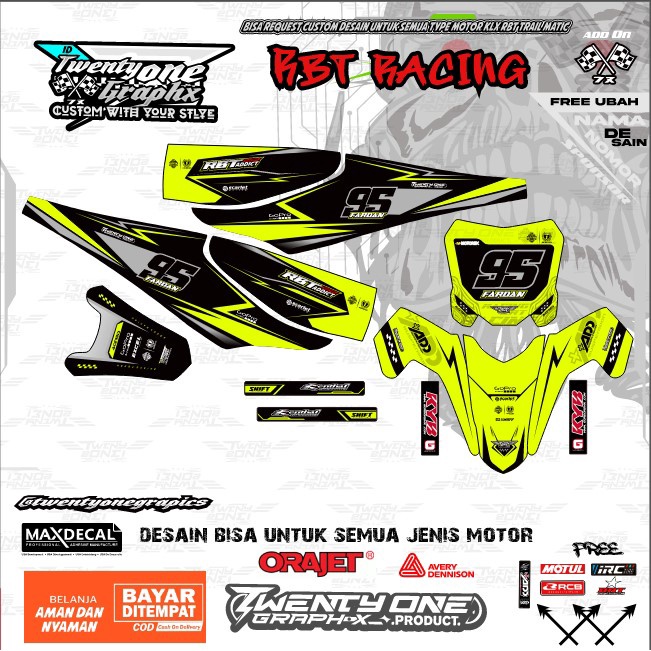 Rbt REVO stabilo design original twentyone RBT Sticker JUPITER vega new ...