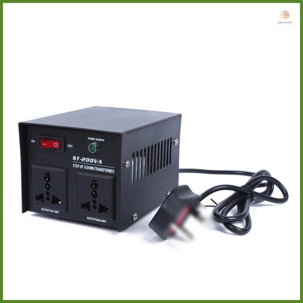 Intelligent Efficient Step Up Down Power Transformer 200W Homeuse