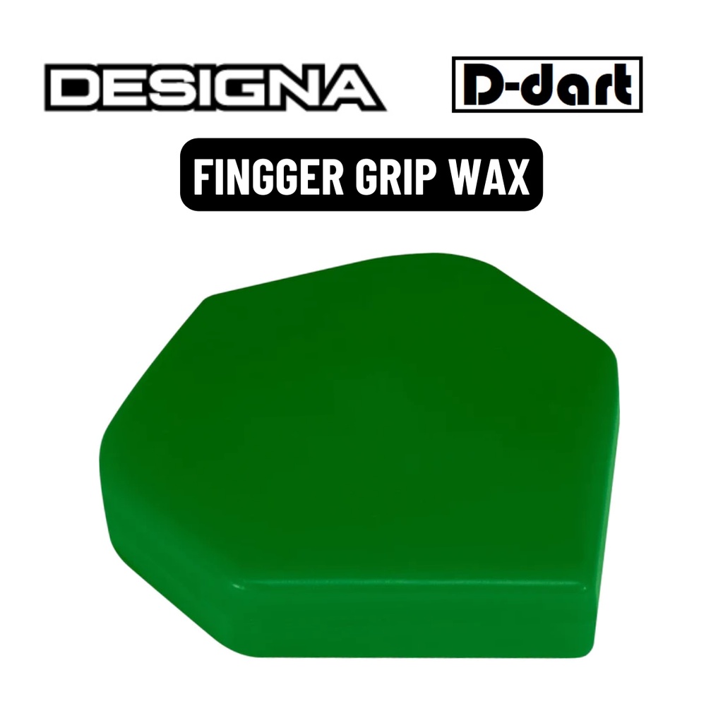 DESIGNA DART ACCESSORY GREEN FINGGER GRIP WAX INCREASE DART GRIP