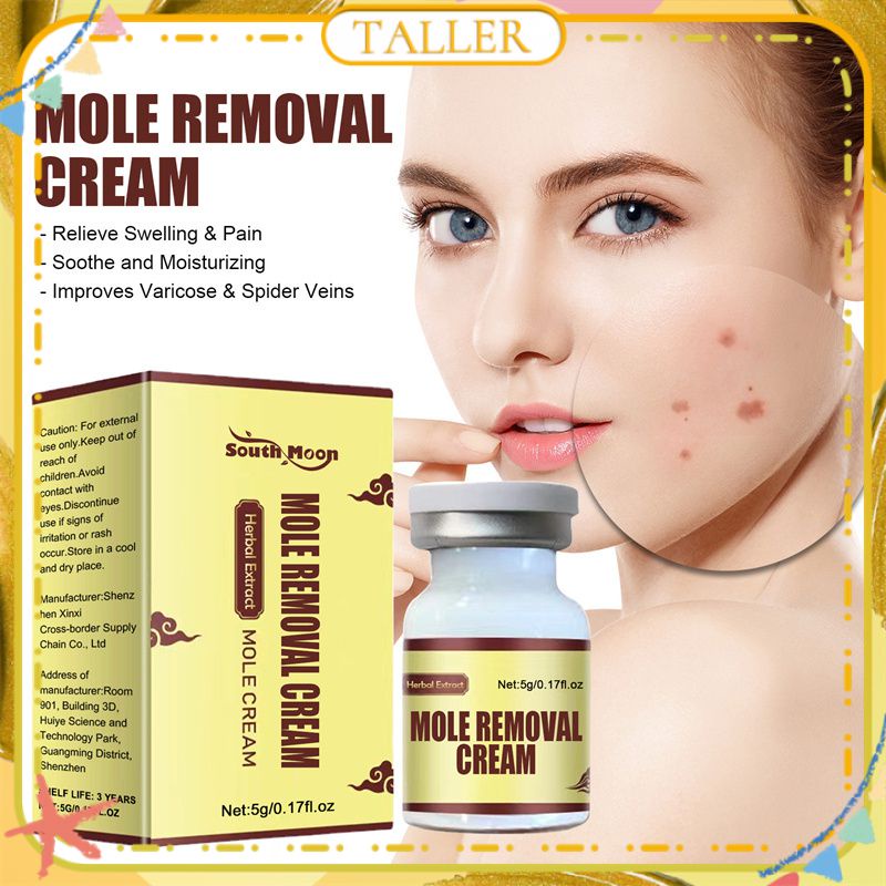 Read Stock South Moon Mole Removal Cream Deep Cleansing Skin Meat Moles Eyelet Repairing