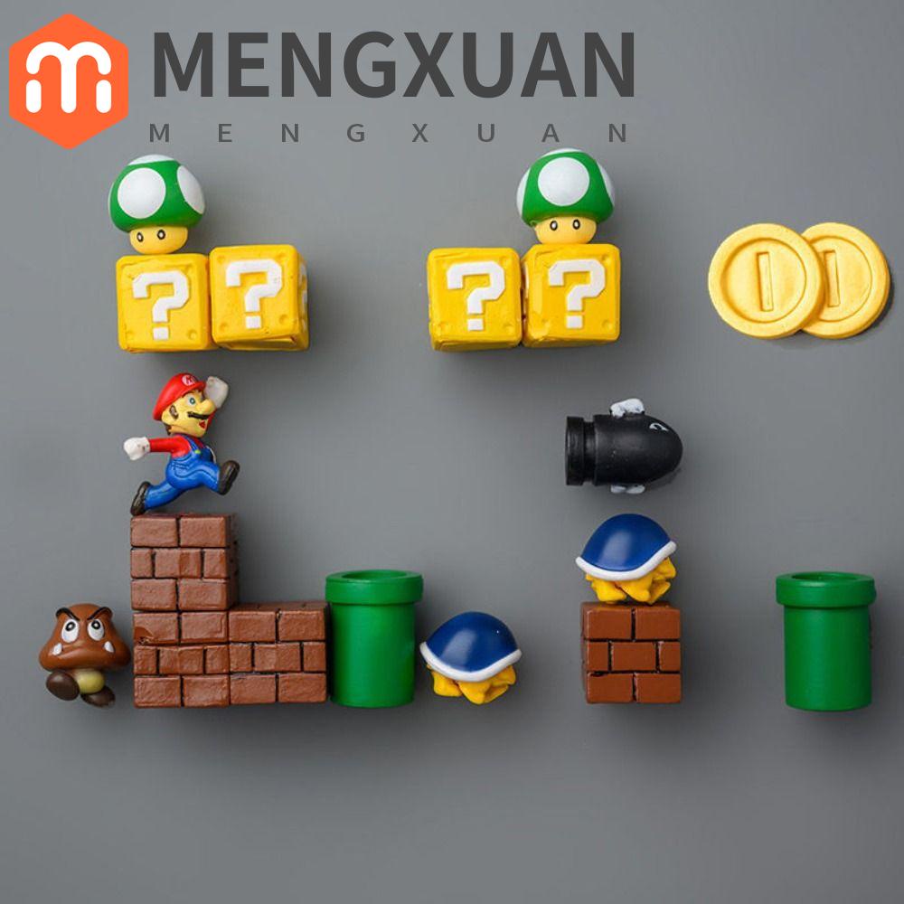 MENGXUAN Super Bros Fridge Druable Novelty Anime Figure