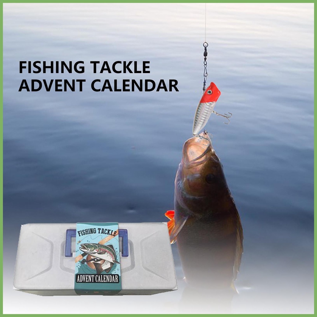 2023 Fishing Tackle Box Advent Calendar Creative Christmas Advent