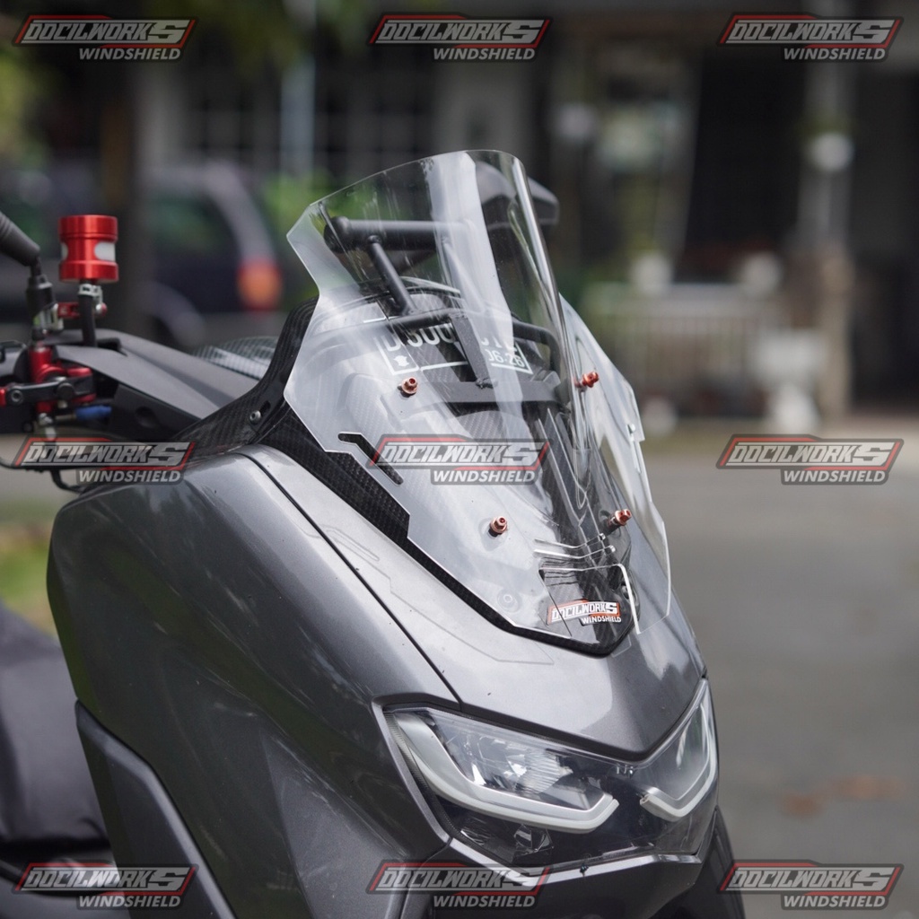 Visor Windshield Model Tdr V Nmax New Nmax Windshield Nmax Old Fin Model Shopee