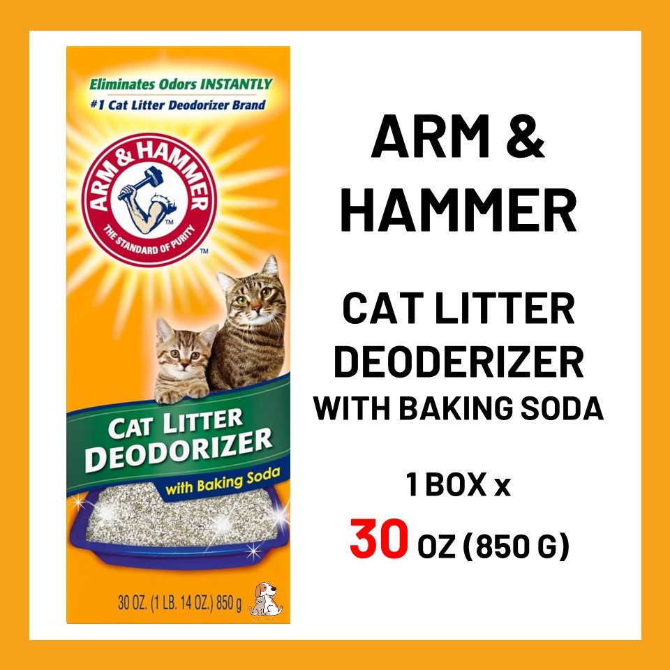 Arm & Hammer Cat Litter Deodorizer Powder 30 OZ (850 G) | Shopee Malaysia
