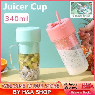 Portable Blender Bottle Electric 6 Blades Multifunction Juice