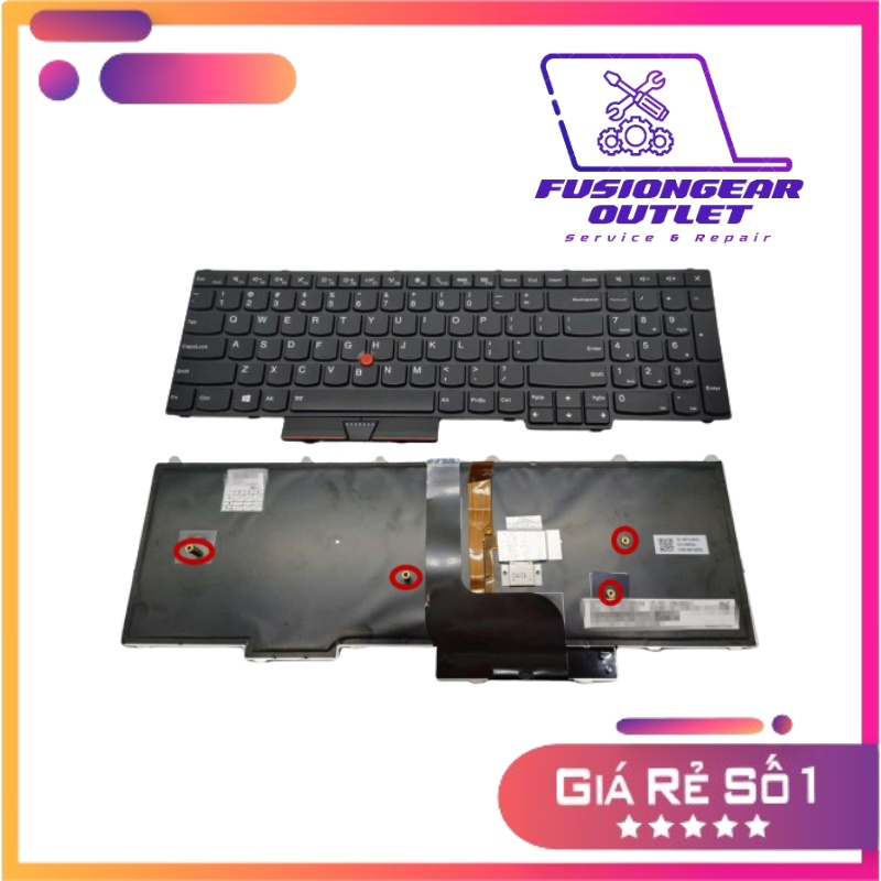 New Zin Laptop Keyboard 6 Months Warranty Lenovo ThinkPad P50 P70 ...