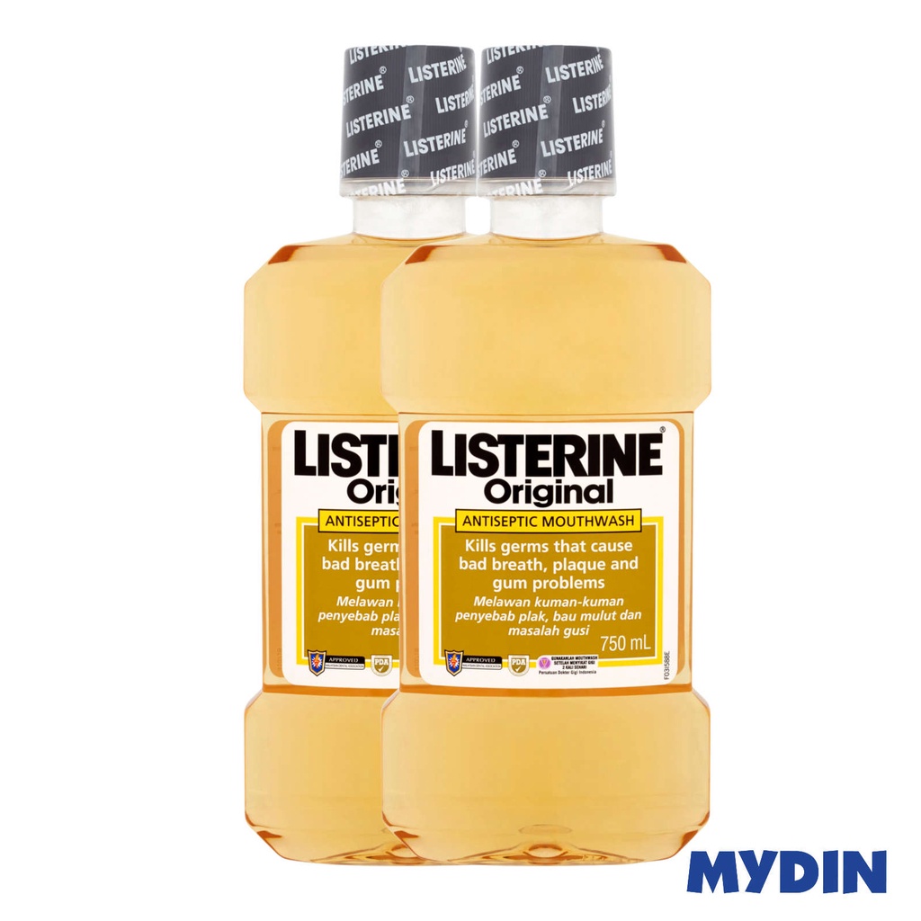 Listerine Mouthwash Twinpack (750ml x 2) 2 Variants Shopee Malaysia