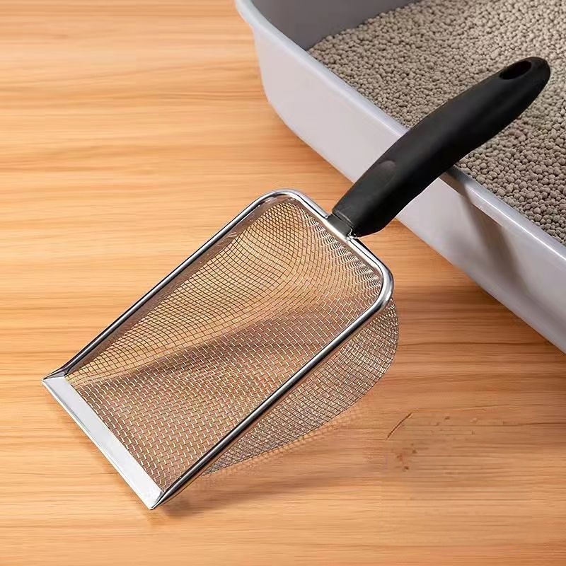 INT Metal Cat Litter Scoop Litter Scooper Metal Poop Scoop with