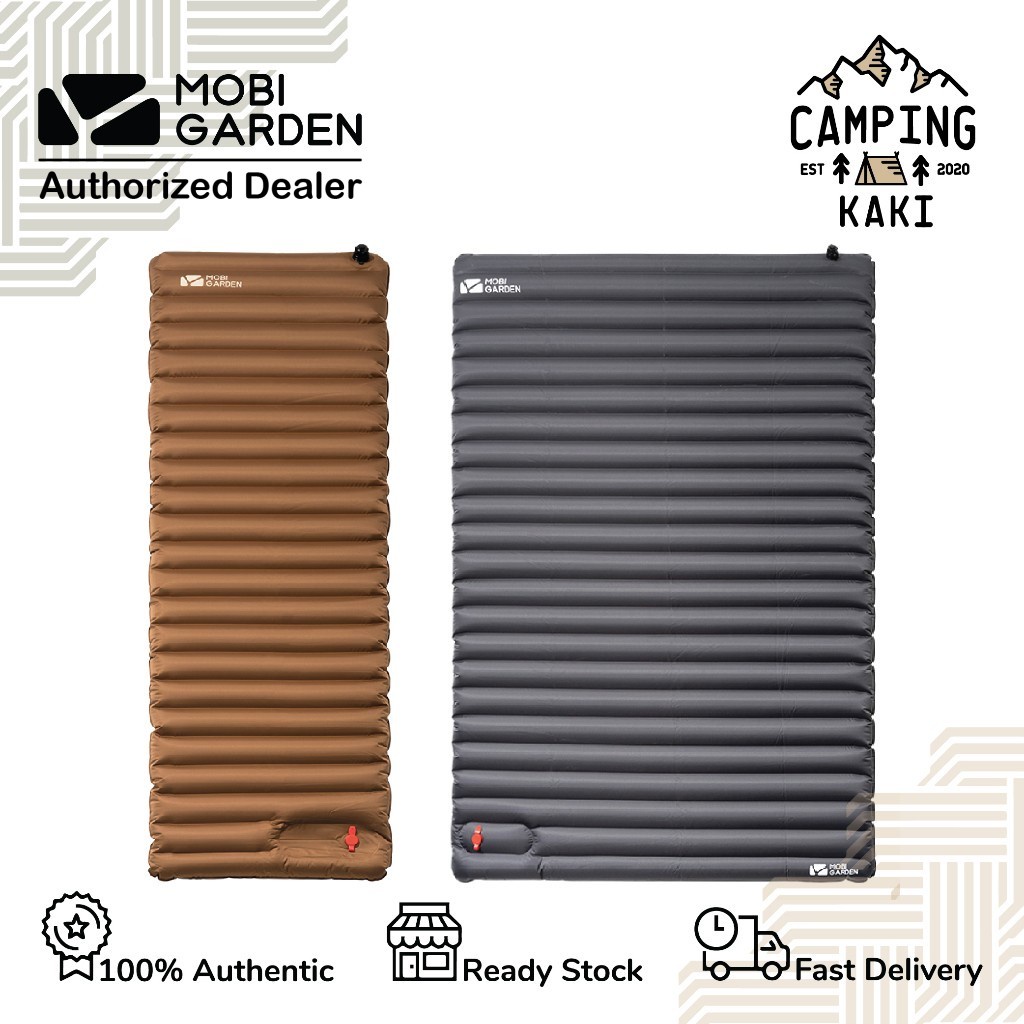 Mobi Garden Camping Portable Air Bed Mattress Lightweight Inflatable ...