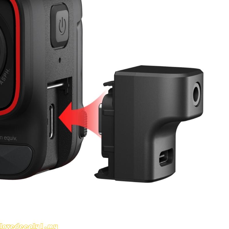 Love External Microphone Adapter for 360 Pro Camera Type C and 3 5mm ...