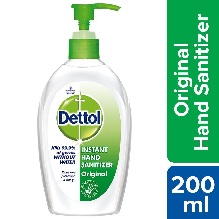 Dettol Original Instant Hand Sanitiser 200ml Shopee Malaysia