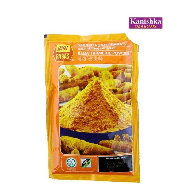 Baba's Turmeric Powder 125g Curry Ingredient | Shopee Malaysia