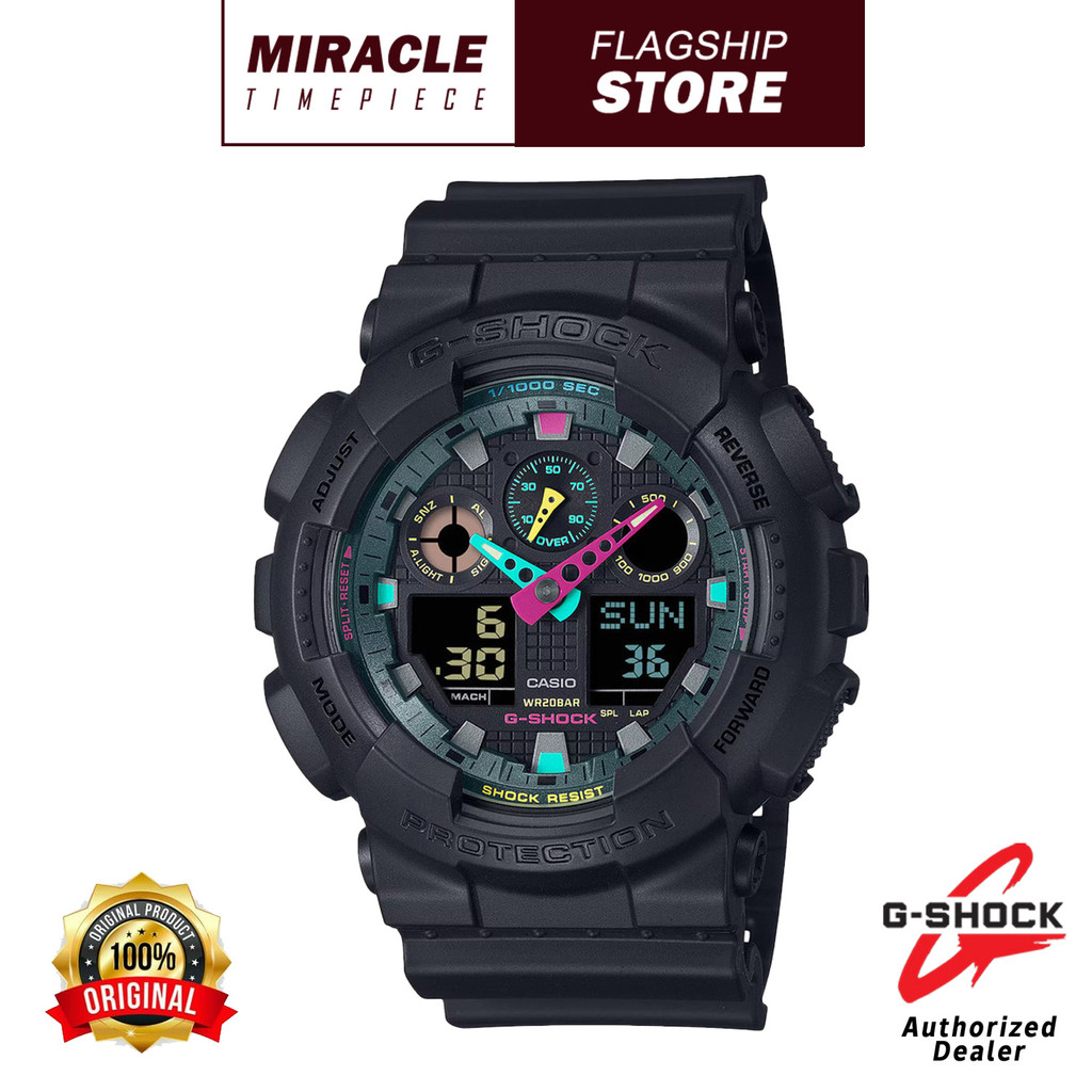 G-Shock Multi Fluorescent Accents - Montre Résistante Et Lumineuse