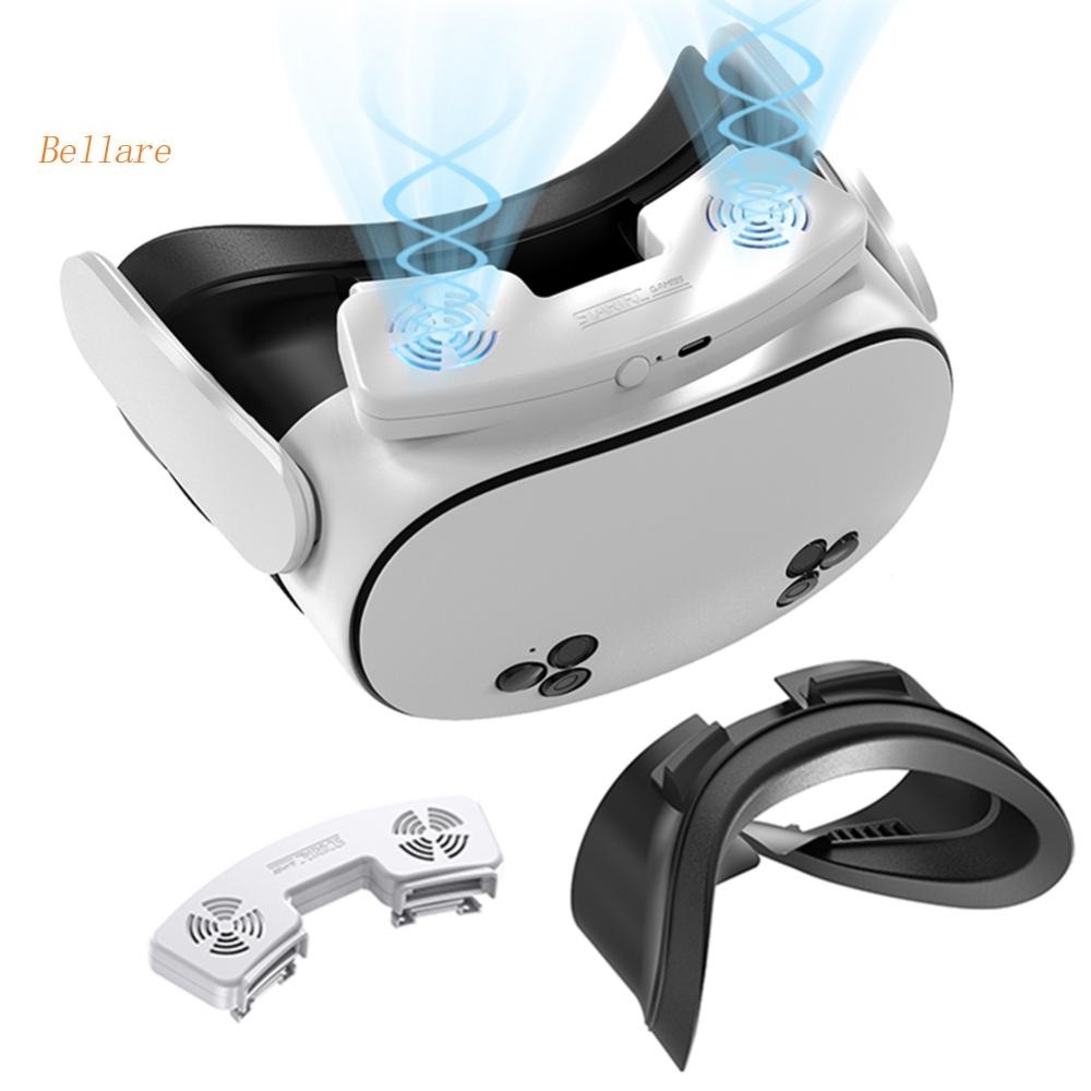 Face Pad Cushions Defogging Cooling Fan Face Cover for Meta Quest 3 VR ...