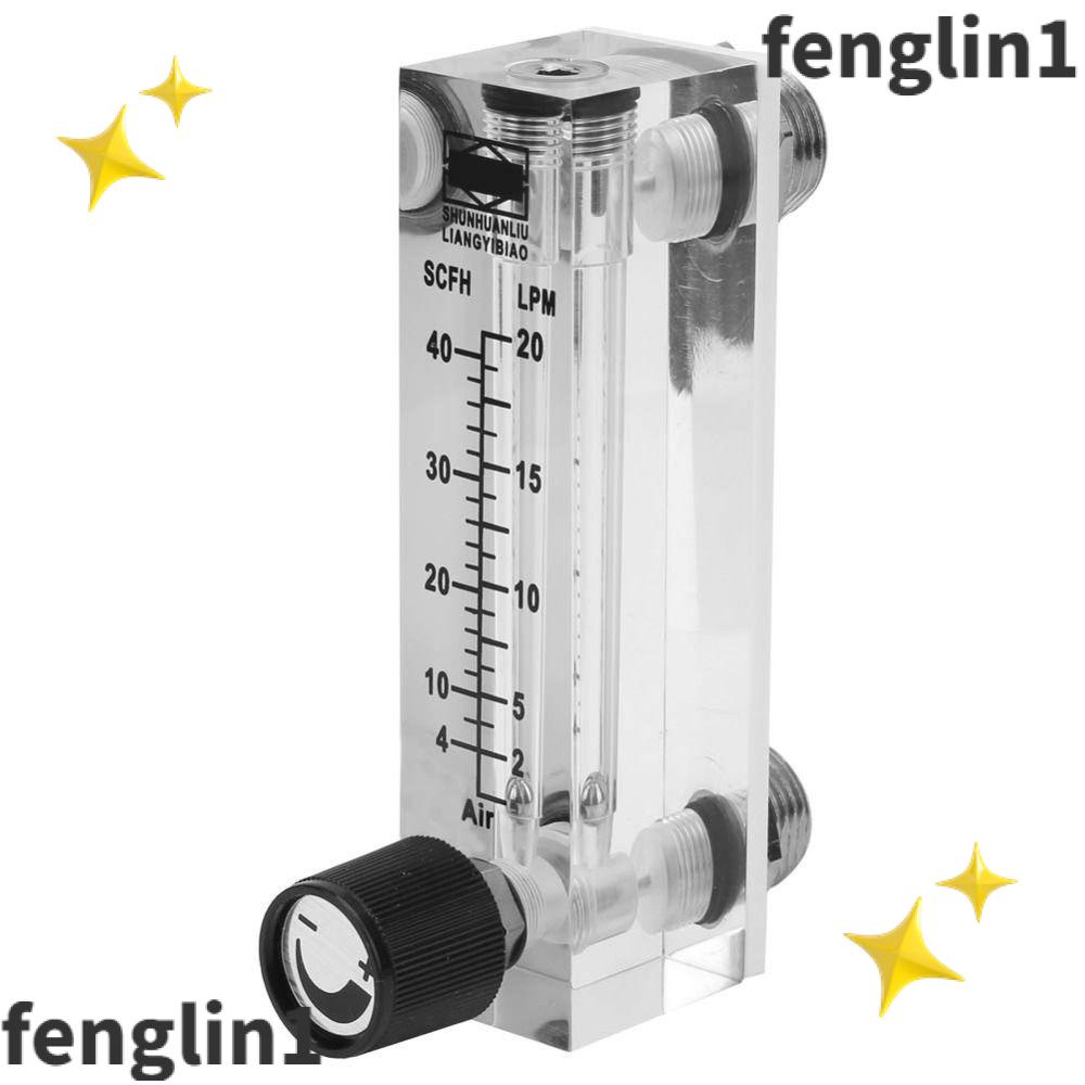 FENG Flow Meter, LZM6T Acrylic Oxygen Flow Meter, Durable Female 1/4