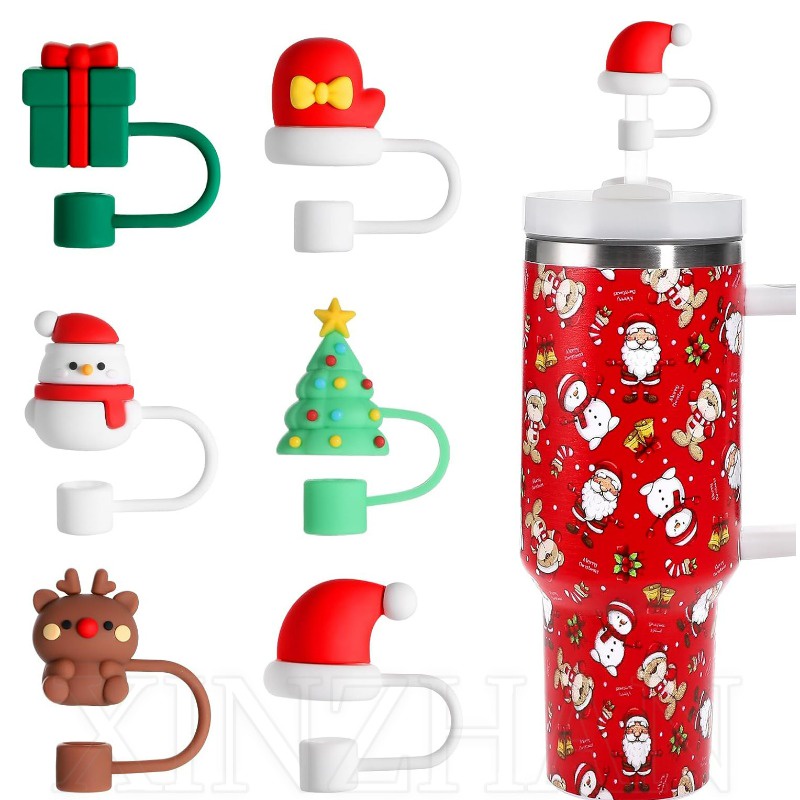 Reusable Airtight Drinking Dust Straw Protector Toppers / Cup ...