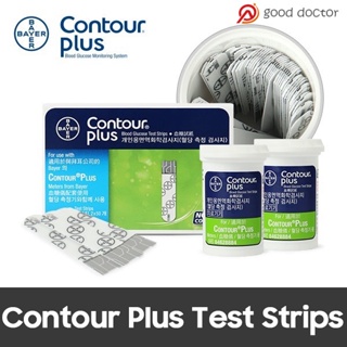 Bayer Contour PLUS Glucometer Test Strips-50 Strips (2X25 Pack)