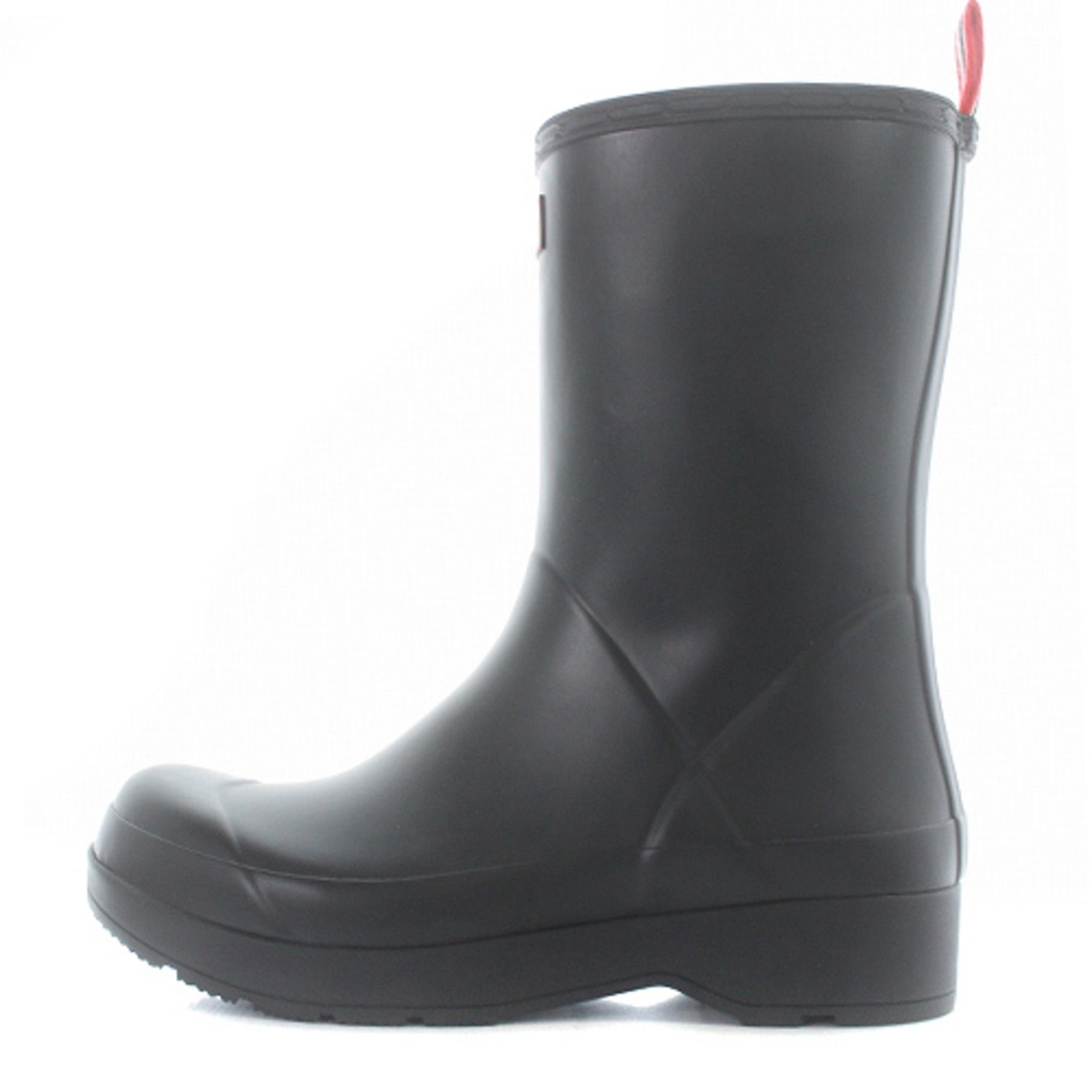 hunter rain boots boots logo UK9 black Direct from Japan Secondhand ...