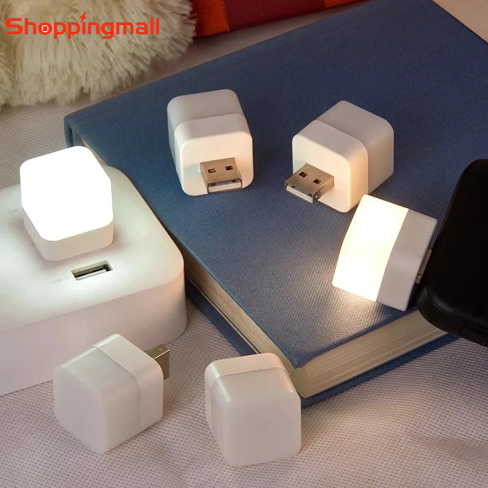 Mini USB LED Light Portable Plug Lamps Eye Protection Book Reading ...