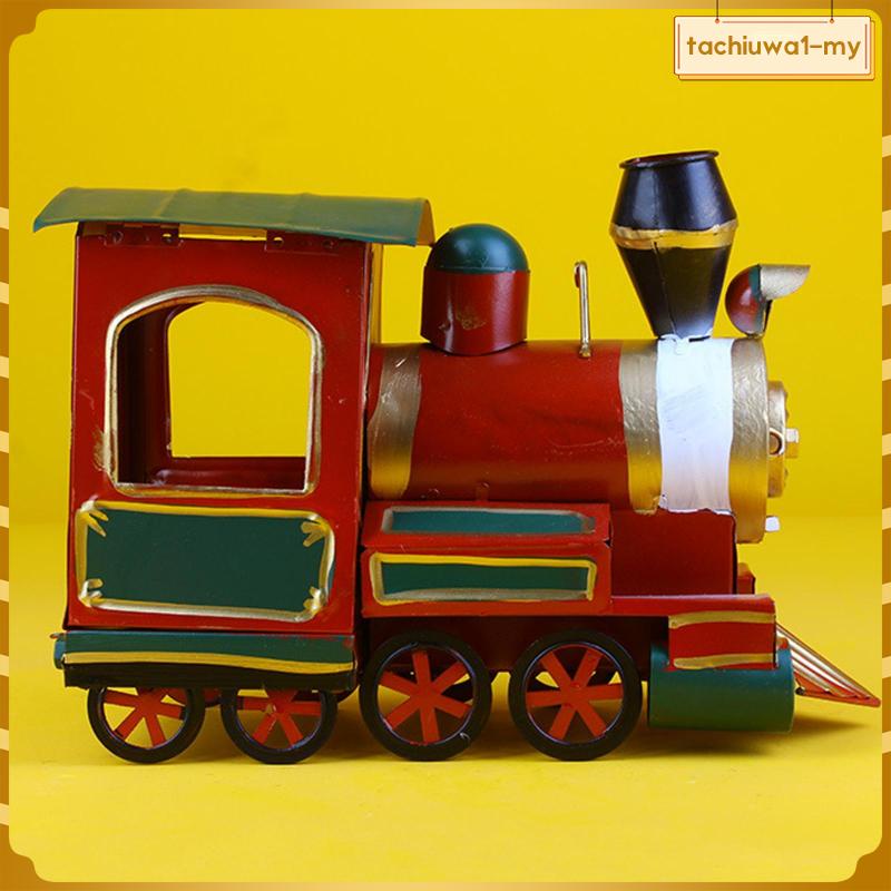 [TachiuwadcMY] Christmas Train Ornament Farmhouse Metal Xmas