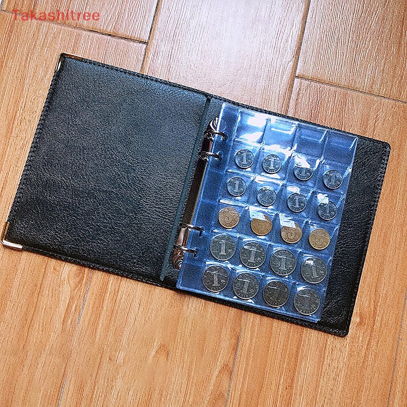(Takashitree) Coin Storage Book Commemorative Coin Collection Book