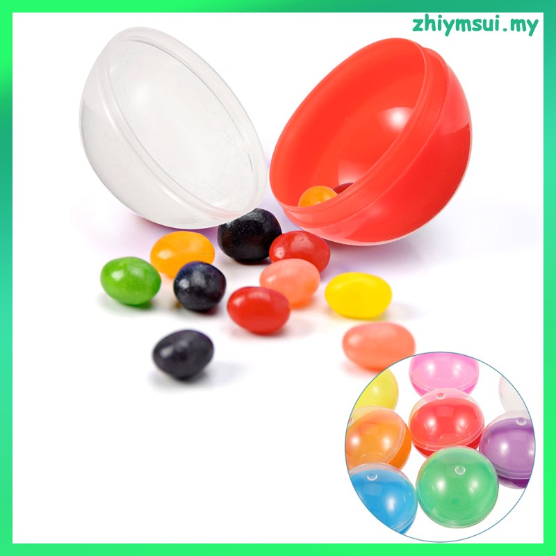 Capsules Container Fillable Balls Plastic Empty Gumball Machine ...