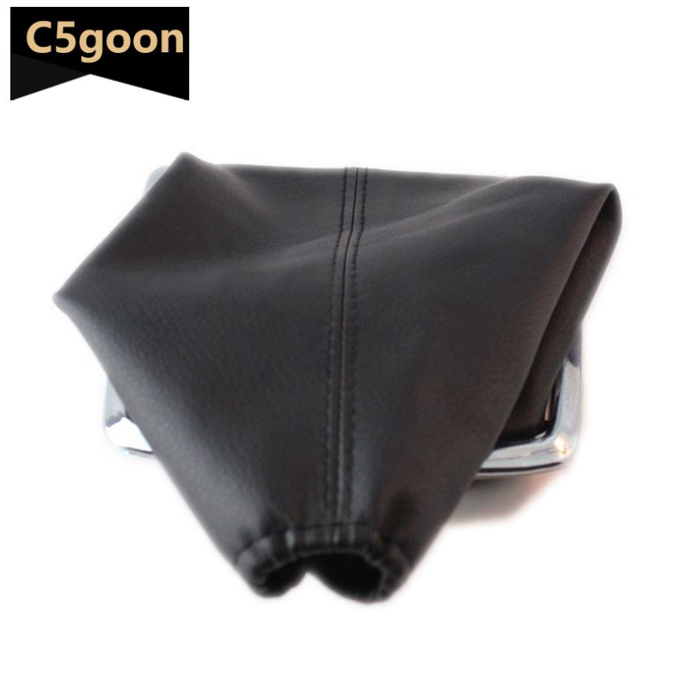 C5GOON Car PU Leather Gear Shift Stick Gaiter Boot Dust Cover