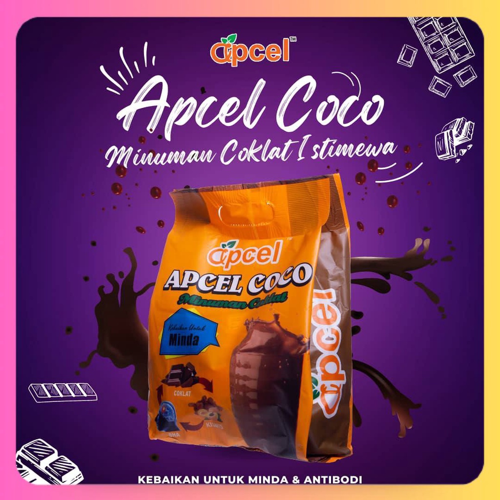 MInuman Minda APCEL COCO Instant Drink Original HQ | Shopee Malaysia