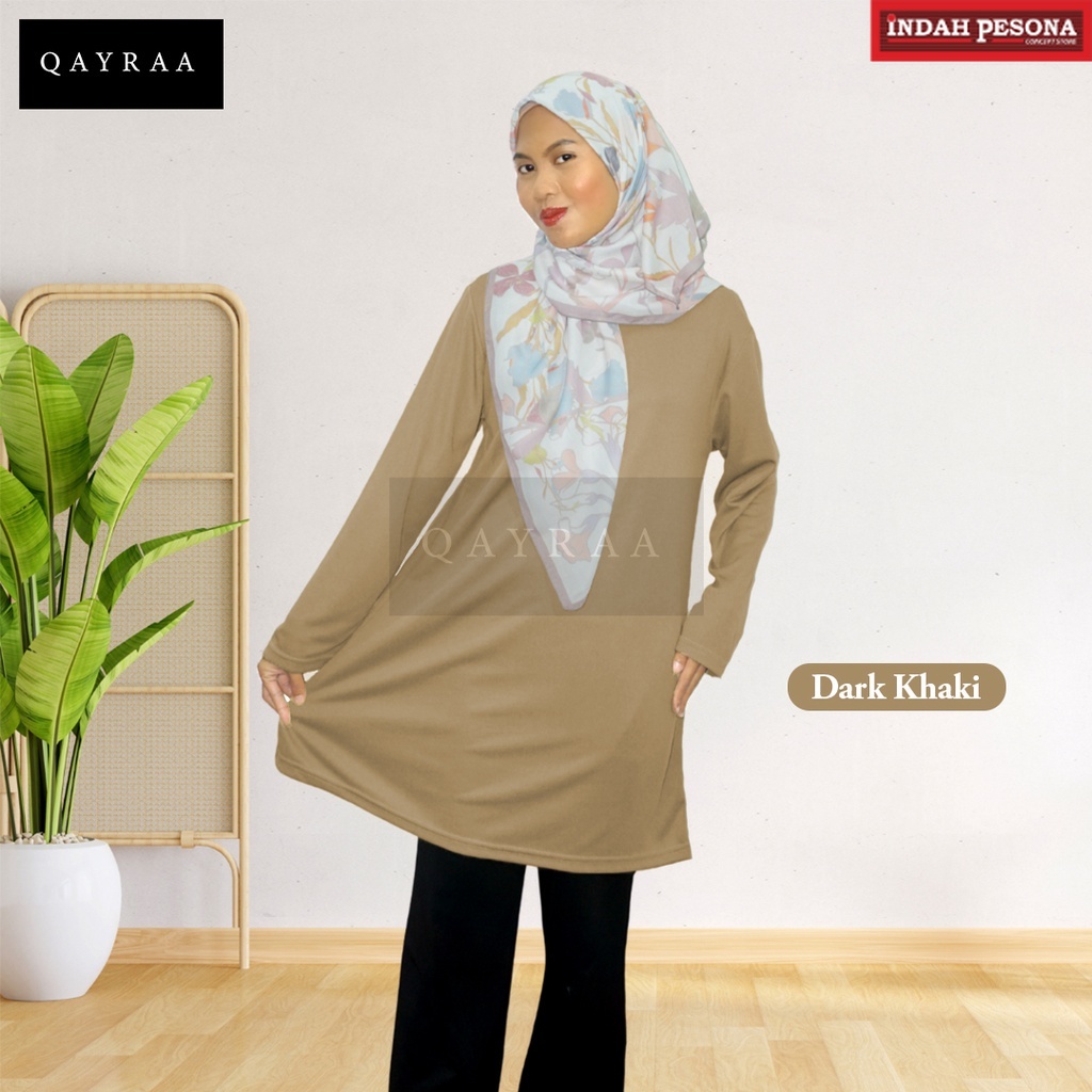 QAYRAA Jersi Muslimah Microfiber (P9) Quick Dry / Size: S-7XL / Jersey ...