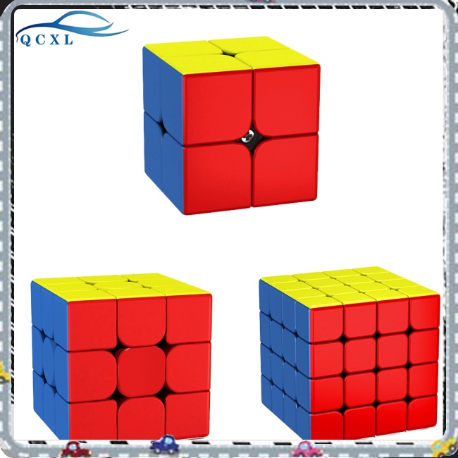 MoYu Meilong Carbon Fibre Magic Cube Set 2x2 3x3 Professional