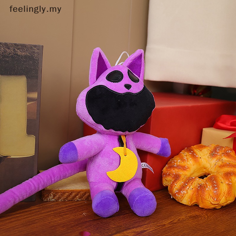 【Ready Stock】 20cm Smiling Critters Plush Toy Smiling Critters Cat Nap ...