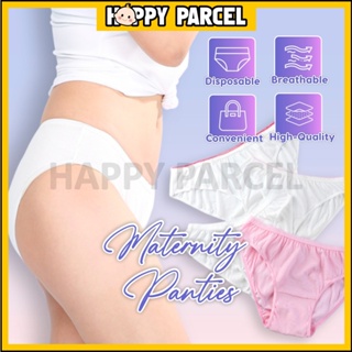 1pc) Disposable Maternity Panties (L-XXL) 1 Time Use Maternity Underwear  for Pregnant Woman Underwear Pregnancy Seluar
