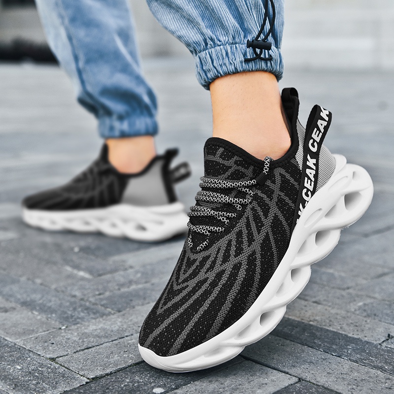 Big Size 3950 Men Sports Running Shoes Super Light Breathable Mesh