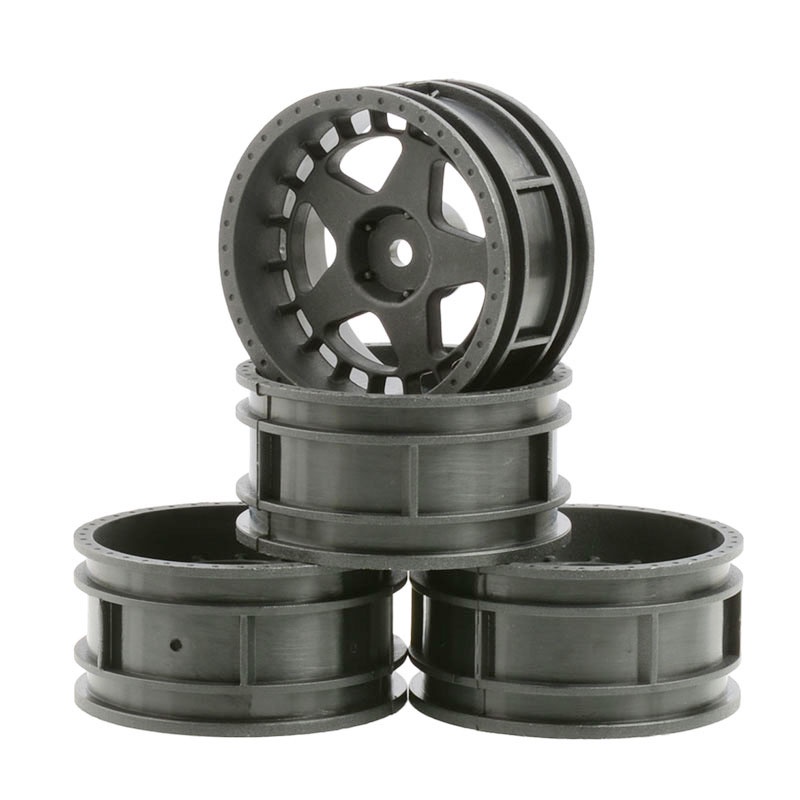 RC 905w-8007 Grip Pneus Et Roues 4pcs Pour HSP HPI Voiture De Course 1/10 Sur Route - Pièces RC - Foto 4