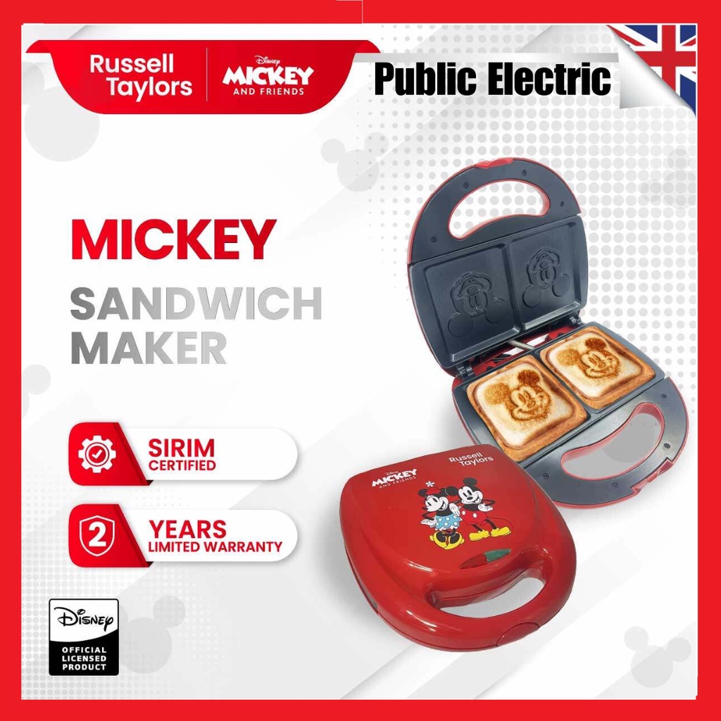 Russell Taylors x Disney Mickey And Friends Sandwich Maker D7