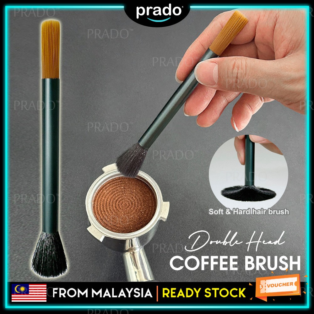 PRADO Dual Head Coffee Brush Espresso Coffee Machine Grinder Cleaning ...
