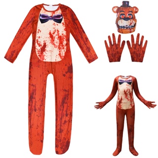 New Five Nights Freddyed Costume Party Boy Girl Cosplay Costumes Fancy  Nightmare Foxy Toy Anime Halloween