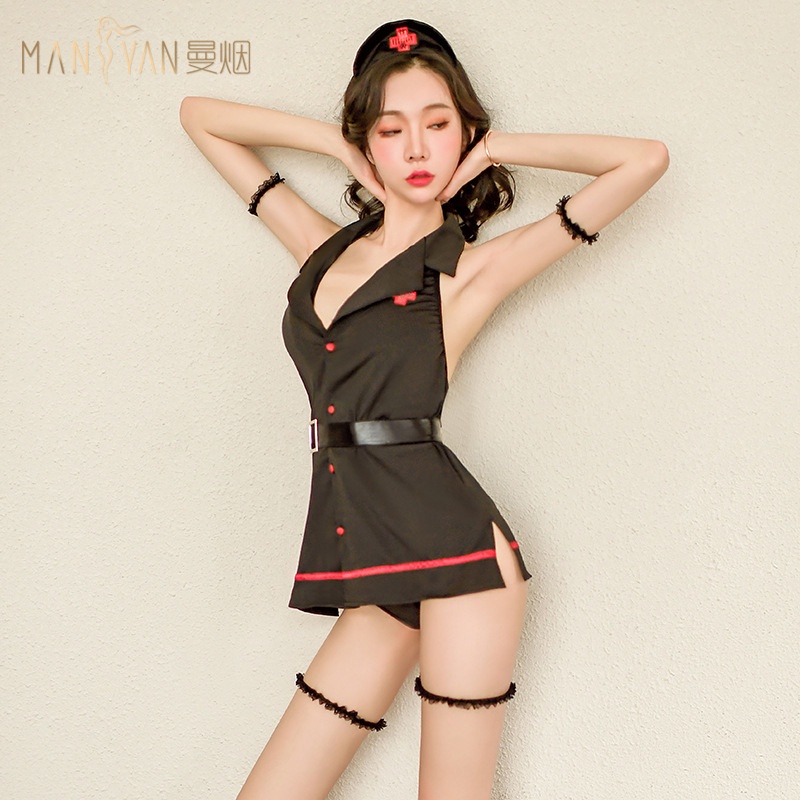 Halter Womens Suit Playful Sexy Lingerie Tny926311 1 Uniform One Piece Shipment Ready Stock 8014