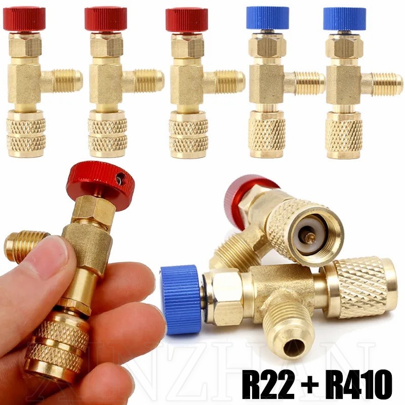 R410 R22 Refrigeration Refueling Safety Liquid Adapter / Air ...