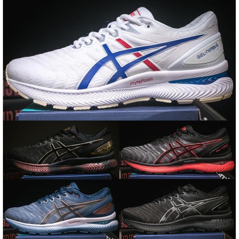 ASICS Arthur GEL-NIMBUS 22 black warrior men's and women's running ...